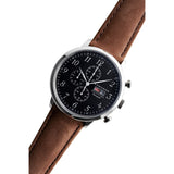 Armogan Spirit of St. Louis Chronograph Watch | Silver Black FGSOSL07SB