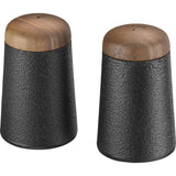 Skeppshult Cast Iron Salt & Pepper Shakers | Walnut Lid SK-0076