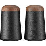 Skeppshult Cast Iron Salt & Pepper Shakers | Walnut Lid SK-0076