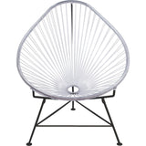 Innit Designs Acapulco Chair | Black/Clear