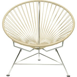 Innit Designs Innit Chair | Chrome/Ivory