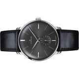 Junghans Meister Hand-Winding Watch | Black Horse Leather Strap 027/3503.00