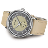 Junghans Meister Driver Handaufzug Watch | Sand Calf Leather Strap 027/3608.00