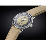 Junghans Meister Driver Handaufzug Watch | Sand Calf Leather Strap 027/3608.00