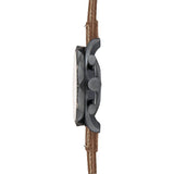 Junghans Meister Pilot Brown-Grey Watch | Brown Cowhide Leather Strap 027/3794.00