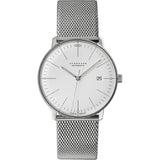 Junghans Max Bill Automatic Matt Silver Watch | Milanese Strap 027/4002.48
