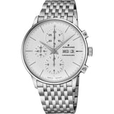 Junghans Meister Chronoscope Matt Siver Watch | Stainless Steel Bracelet 027/4121.45