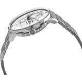 Junghans Meister Chronoscope Matt Siver Watch | Stainless Steel Bracelet 027/4121.45