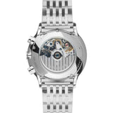 Junghans Meister Chronoscope Blue Watch | Stainless Steel Bracelet 027/4528.45