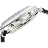 Junghans Max Bill Chronoscope Automatic Chrono Watch | Black Calfskin 027/4600.00