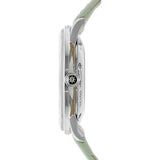 Junghans Meister Driver Automatic Watch | Mint Green Calf Leather Strap 027/4717.00