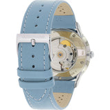 Junghans Meister Driver Automatic Watch | Light Blue Calf Leather Strap 027/4718.00