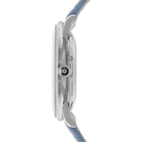 Junghans Meister Driver Automatic Watch | Light Blue Calf Leather Strap 027/4718.00