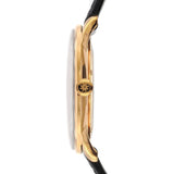 Junghans Meister PVD Hand-Winding Watch | Black Horse Leather Strap 027/5903.00