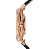 Junghans Meister Ladies Damen Watch | Black Alligator Leather Strap 027/7845.00