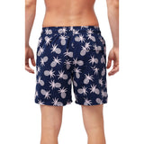 Tom & Teddy Men's Pineapple Swim Trunk | Shell Pink