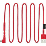 UrbanEars Concerned Micro USB Cable | Tomato