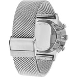 Junghans Form C Chronoscope Quartz Matt Anthracite Watch | Milanaise Strap 041/4877.44