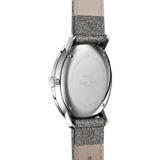 Junghans Max Bill Quartz Watch | Grey Leather Strap 041/4818.04