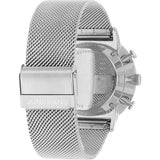 Junghans Form C Chronoscope Quartz Matt Taupe Watch | Milanaise Strap 041/4878.44