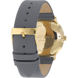 Junghans Max Bill Quartz PVD Date Matt Silver Watch | Grey Calfskin Strap 041/7857.00