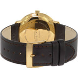 Junghans Max Bill Quartz PVD Date Matt Silver Watch | Brown Calfskin Strap 041/7872.00