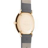 Junghans Max Bill Ladies Quartz Matt Silver Watch | Grey Calfskin Strap 047/7854.00