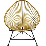 Innit Designs Junior Acapulco Chair | Black/Gold