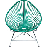 Innit Designs Junior Acapulco Chair | Chrome/Tealy Turquoise