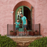 Tom & Teddy Men's Sardines Swim Trunk | Ink Blue & Green