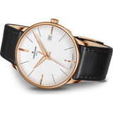 Junghans Meister Mega PVD Radio Controlled Watch | Black Horse Leather Strap 058/7800.00