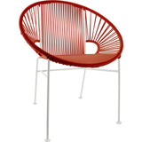 Innit Designs Concha Chair | White/Red