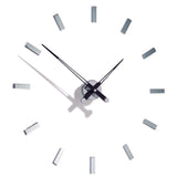 Nomon Tacon 12 I Wall Clock | Steel/Chromed Brass