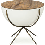 Resource Decor Danica Bowl Side Table | Peroba