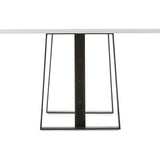 Resource Decor Jordan Dining Table | White Acrylic