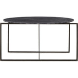Resource Decor Georgina Coffee Table | Black Marble