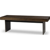 Resource Decor Tribeca Bench | Walnut