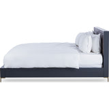 Resource Decor Zuma King Sized Bed | Charcoal Gray