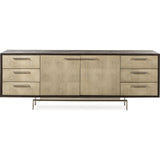 Resource Decor Latham Credenza | Peroba/Shargreen/Steel
