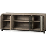 Resource Decor Miguel Credenza | Rustic Oak