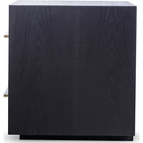 Resource Decor Waters Nightstand | Smoked Black Oak