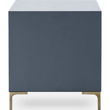 Resource Decor Zuma Nightstand | Charcoal Gray