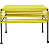 Innit Designs Atom Ottoman | Yellow/Black