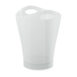 Umbra Garbino Trash Can | Metallic White