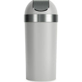 Umbra Venti Trash Can | Gray/Steel