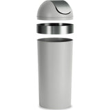 Umbra Venti Trash Can | Gray/Steel