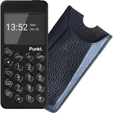 Punkt. MP02 & Danny P. Leather Case for MP02 4G Mobile Phone | Black