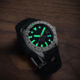 Spinnaker Croft 3912 Automatic Limited Edition | Wet Suit Black