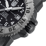Luminox MIL-SPEC Watch Set | 46mm | 30 ATM | Rubber Strap + Camo Strap | Black Dial