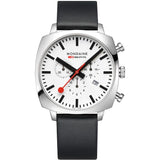 Mondaine Grand Cushion 41mm Wristwatch | Stainless Steel